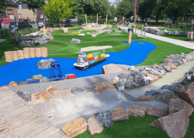 Adventure Minigolf Duisburg Bahn Schiff