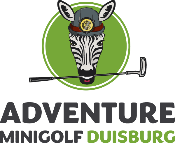 Adventure Minigolf Duisburg Logo Zebra